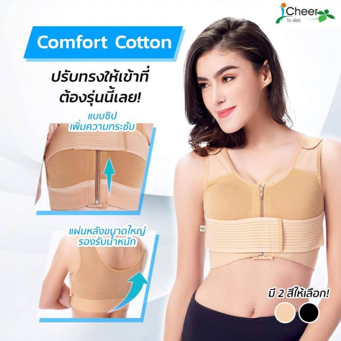 ซัพพอร์ตบรา เสื้อชั้นในหลังทำหน้าอก หลังทำนมศัลยกรรม
